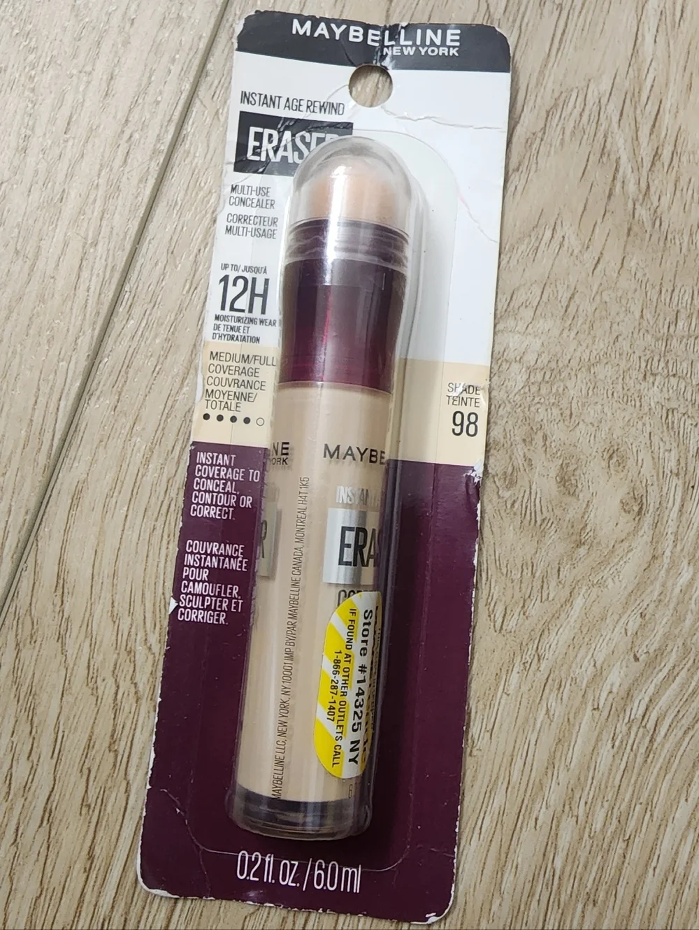 Maybelline Concealer Instant Age Rewind - Light Beige (Shade 98) New